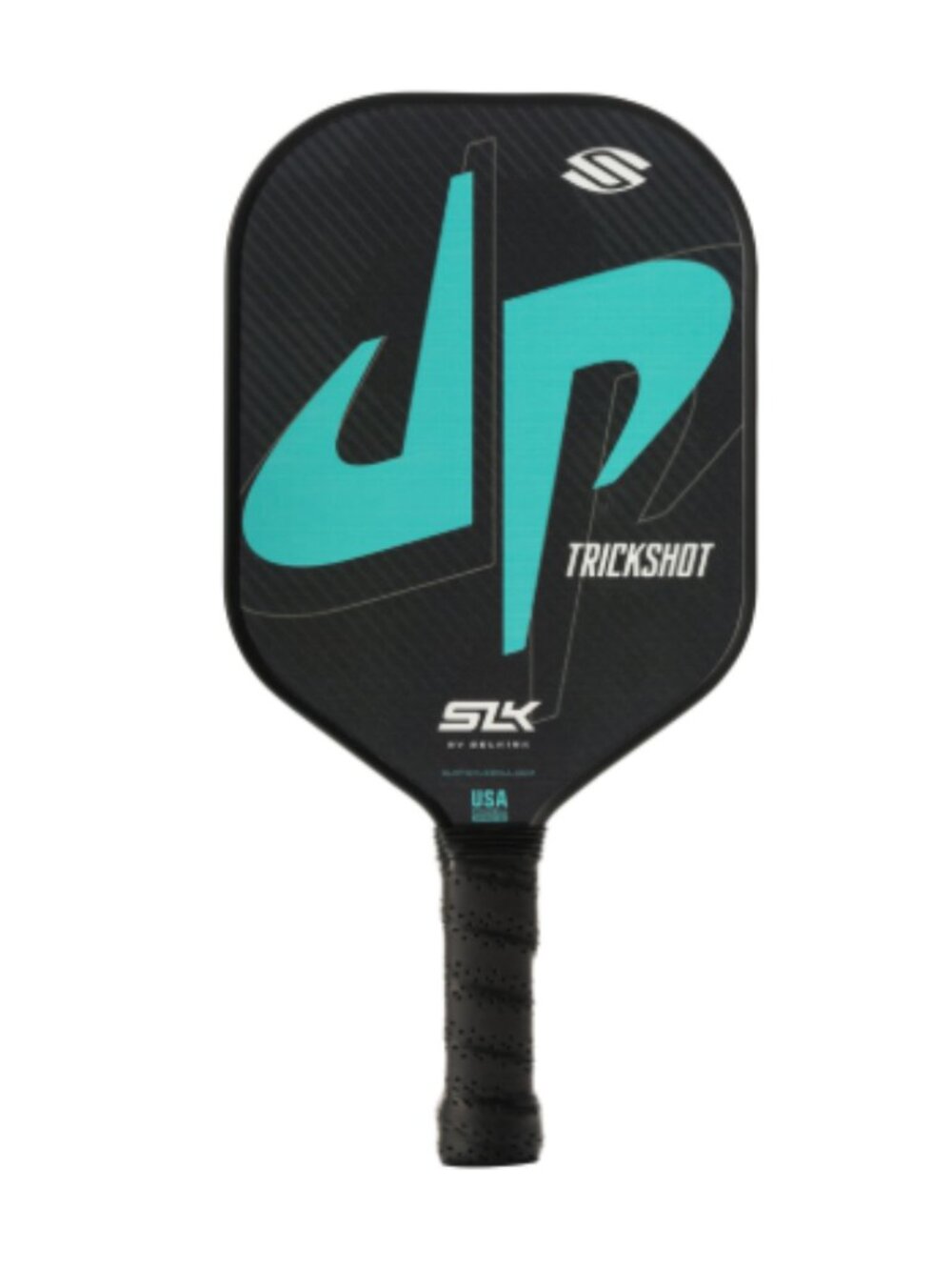 Selkirk Trickshot Pickleball Paddle Teal and Black Special Edition Dude Perfect